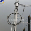 OPPC光纜T型余纜架的安裝方法