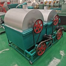 金诺威1000斤餐厨垃圾滚筒烘干机高湿物料燃气加热烘干设备图片