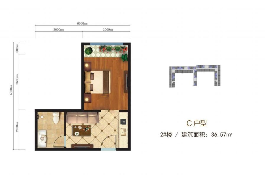 梓新禾润城地铁_梓鑫和润城底商大卖户型