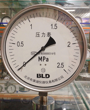 北京布莱迪全钢耐震压力表YTHN-150.AO现货