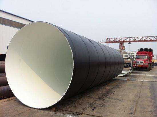 杭州市 环氧煤沥青防腐螺旋管价格 生产3pe防腐钢管厂家