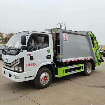 出售黃牌垃圾清理車東風(fēng)102馬力5方壓縮式垃圾車環(huán)衛(wèi)垃圾車?yán)\(yùn)輸車