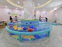萌貝灣鋼化玻璃嬰兒游泳池滁州嬰兒游泳池圖片2