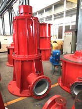 H系列直角齿轮箱用于深井泵、轴流泵、斜流泵、长轴泵、液下泵