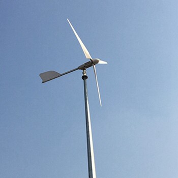 新市区1kw水平轴风力发电机家用220V全套1000w风力发电机