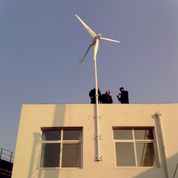 佳县微风风力发电机山区养殖用晟成2.5kw风力发电机
