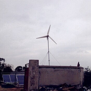 临湘水平轴风力发电机满足用电需求晟成2.5kw风力发电机