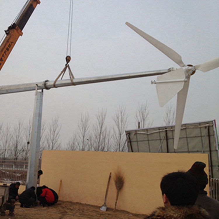 雅江晟成 水平轴风力发电机山区养殖用 5kw风力发电机