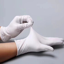 一次性白色丁腈手套美容美发护理行业电子厂实验室