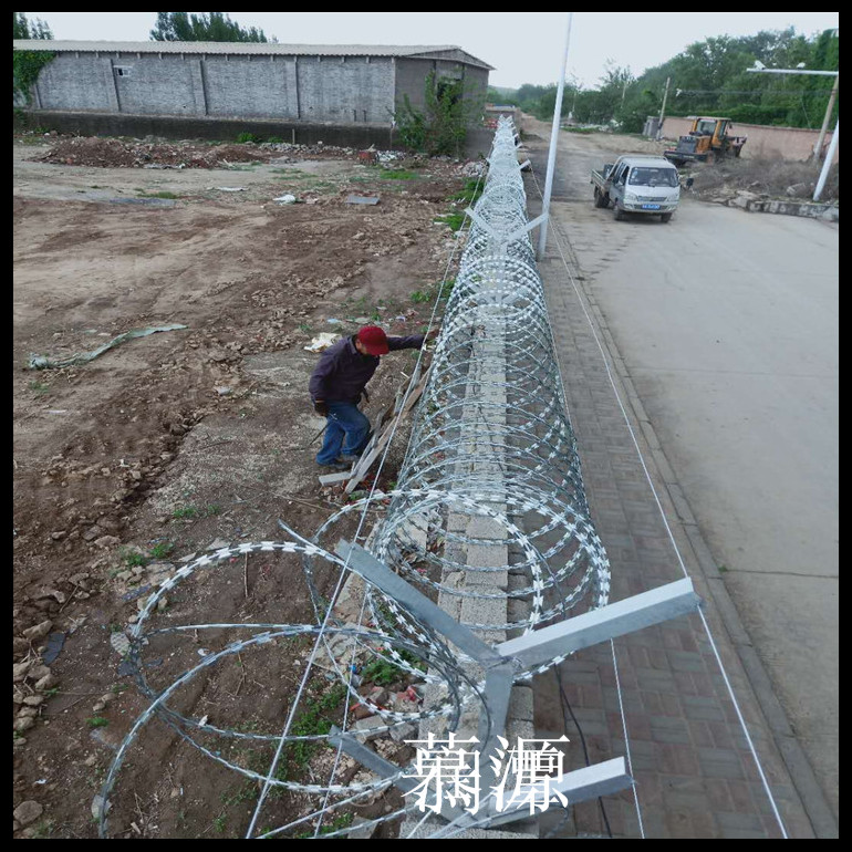 刀刺菱形网-刀刺隔离栅栏