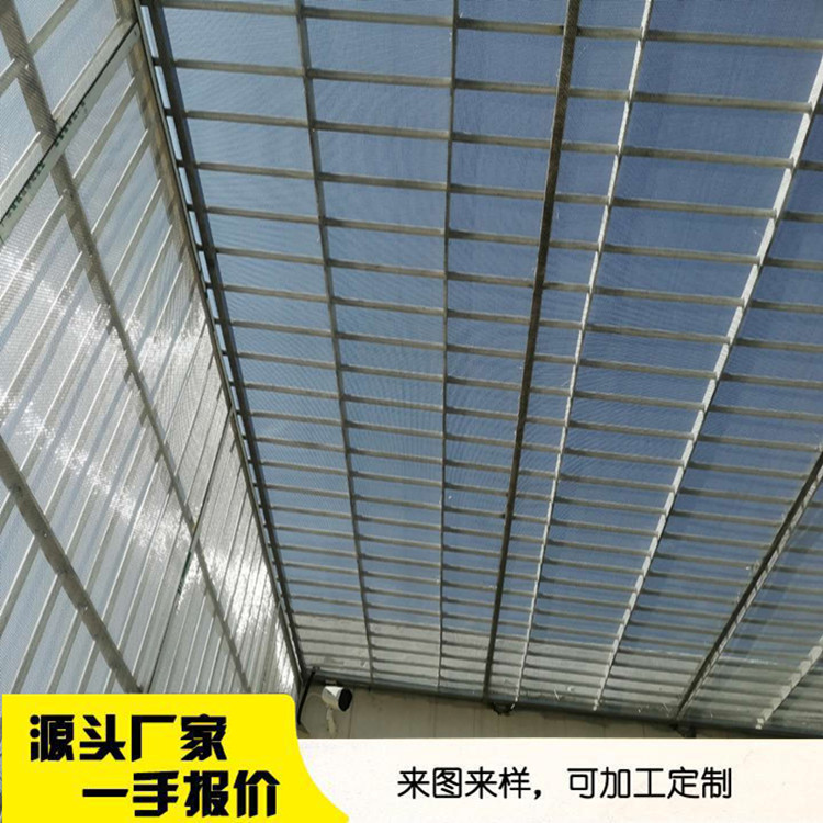 湖南-监区放风场防护栅栏-金属天网网罩