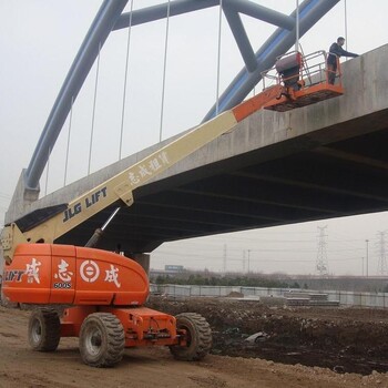 本地出租升降车高空作业车折臂式登高车