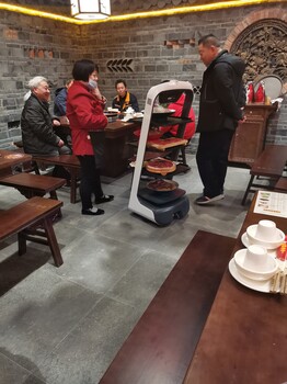 重慶智能機器人_送餐機器人_自動送餐機器人出租