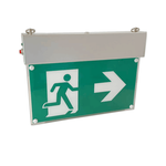 欧洲应急灯EXIT消防安全出口指示牌豪华铝材标志灯过CE
