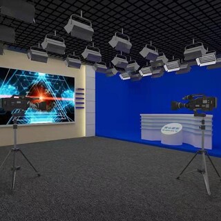 图书馆直播虚拟演播室系统搭建图片3