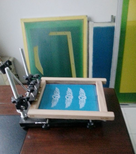 木條絲印機木棍木棒絲印機圓棒絲網印刷機圓木棒印刷機圖片4