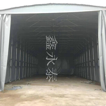 都江堰大型推拉雨棚折叠活动雨棚电动伸缩遮阳雨篷