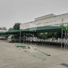 厂家直销折叠移动雨蓬活动雨蓬伸缩推拉雨蓬图片