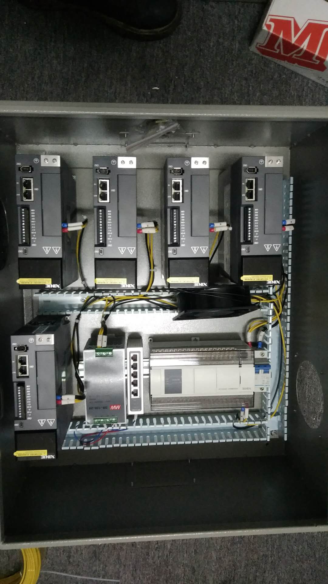佛山plc编程-电控电柜接线