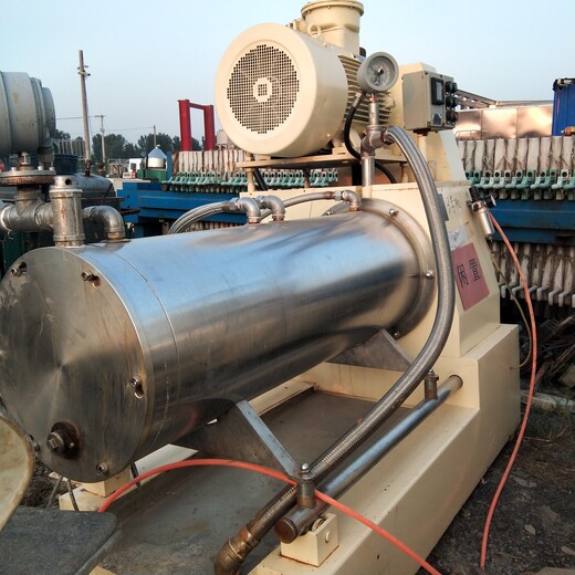 華弘回收二手砂磨機(jī),回收實驗型臥式砂磨機(jī)