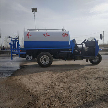 杭州厂家销售东风洒水车柴油三轮雾炮洒水车