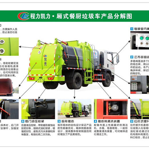 12吨垃圾处理车配件