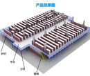 仓库中的二层小楼-阁楼货架--河南货架定制