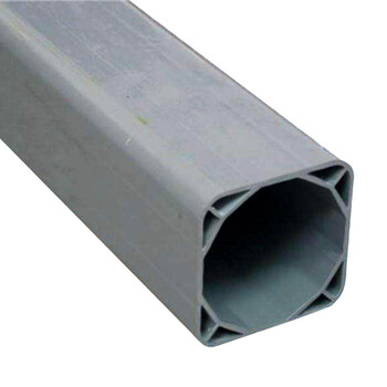 生产单孔方管62单孔格栅管报价塑合金单孔方管PVC单孔格栅管制造商