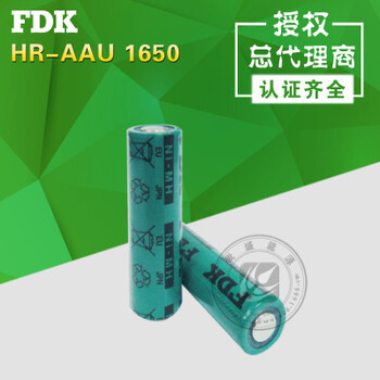 日本FDKHR-AAU镍氢电池1650mAh容量对讲机电池5号电芯
