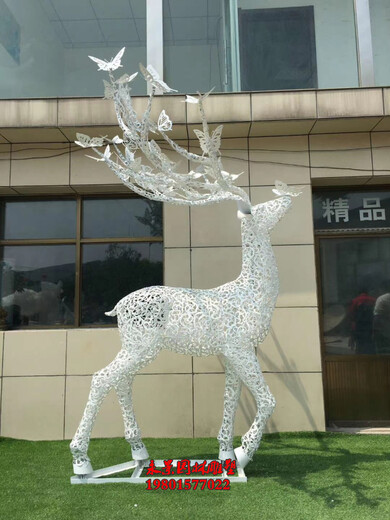 生產鹿雕塑動物鹿雕塑廠家信譽