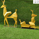 鹿雕塑動物鹿雕塑廠家款式新穎原理圖