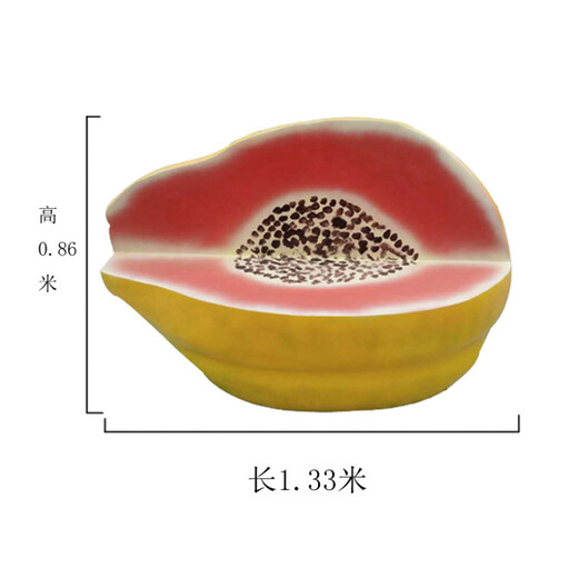 定制水果蔬菜雕塑3d模型