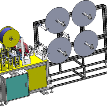 广东供应KN95半自动内鼻梁条口罩机生产厂家惠州亿恒特