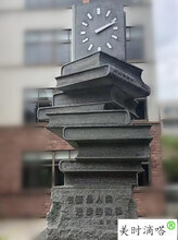 塔钟建筑挂钟室外挂钟学校用钟超大型钟表订做、维修以及更新换代图片