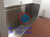 上海浦東衛生間不銹鋼小便槽池訂做安裝