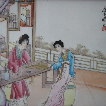粉彩瓷板畫鑒定機構(gòu)