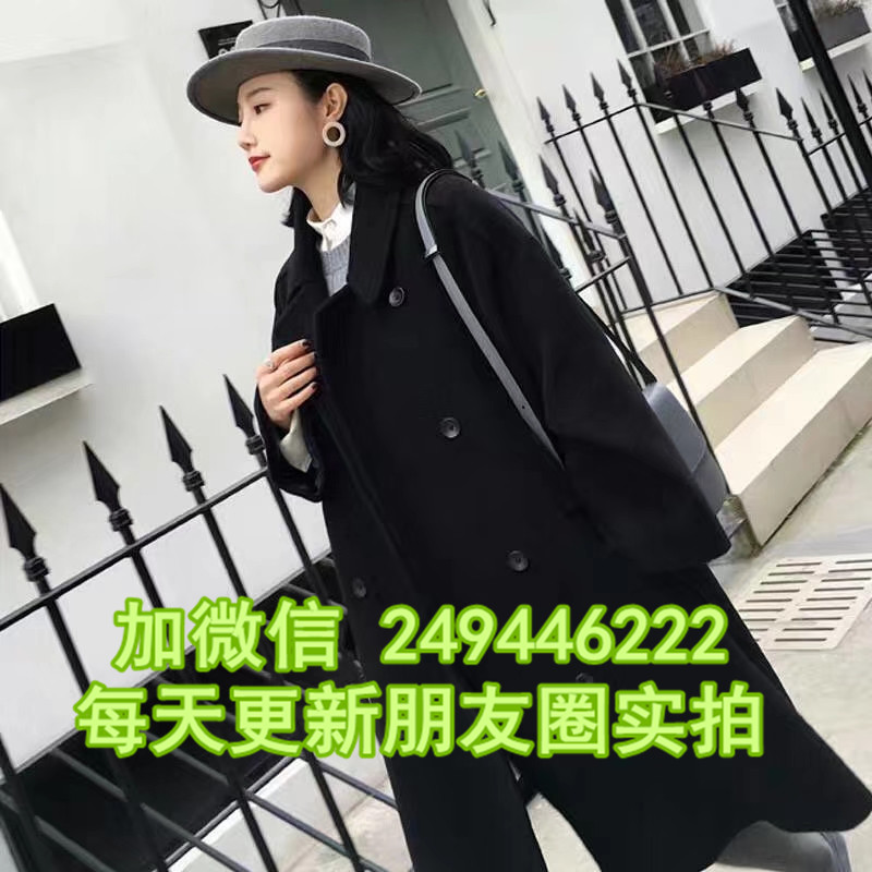 江西鹰潭几元衣服 短款百搭羊绒大衣甩卖地摊甩卖女羊绒大衣