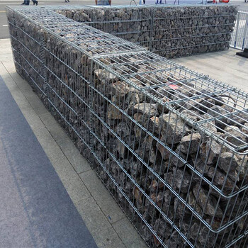 威海文登供應(yīng)電焊石籠網(wǎng)箱，庭院裝飾網(wǎng)箱廠家定做