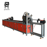 通风法兰全自动数控角钢冲孔机无尾料一体机图片4