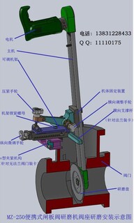便携式阀门研磨机MZ-250型图片2
