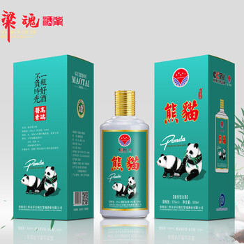 茅臺熊貓酒封壇醬香