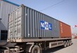山东青岛港集装箱拖车特种柜大件运输威海专线