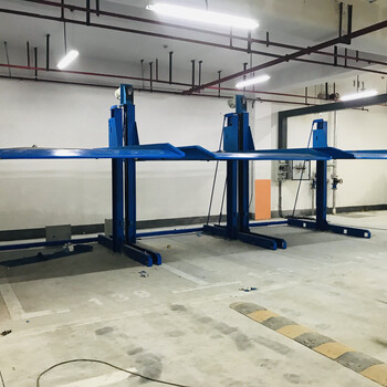 郑州回收机械式立体停车库回收二层简易停车库设备