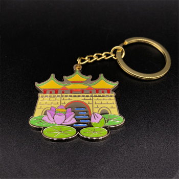 金屬別墅鑰匙扣定制誠(chéng)泰制作鑰匙扣歡迎客戶前來定制