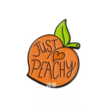金屬琺瑯徽章定制紅色胸章定做金屬徽章