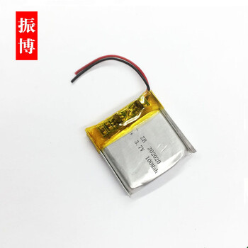 工厂302020-100mAh蓝牙键盘遥控器智能手表心率器聚合物锂电池