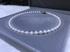 卓伟珍珠淡水珍珠项链10一11mm极强光，近圆形，完美无瑕，