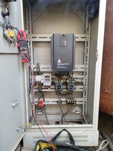北京怀柔DELIXI德力西CDI9100深井泵变频器维修怀柔深井泵变频柜上门安装调试图片