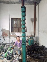 北京昌平深井泵銷售維修華潛QJ200深井泵深井泵提落安裝維修圖片