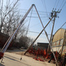 河北三角拔杆厂家12米电杆立杆机价格